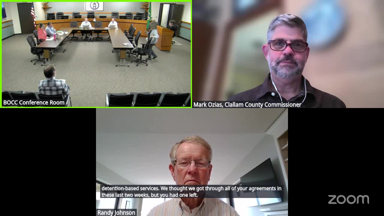 County staff report new $250‑a‑day juvenile detention bed rate under DCYF agreement