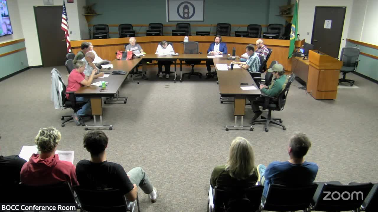 Trails committee reviews ODT grant progress, RAISE/Surface Transportation language and approves nonmotorized section of six‑year TIP; asks staff to study Joyce–