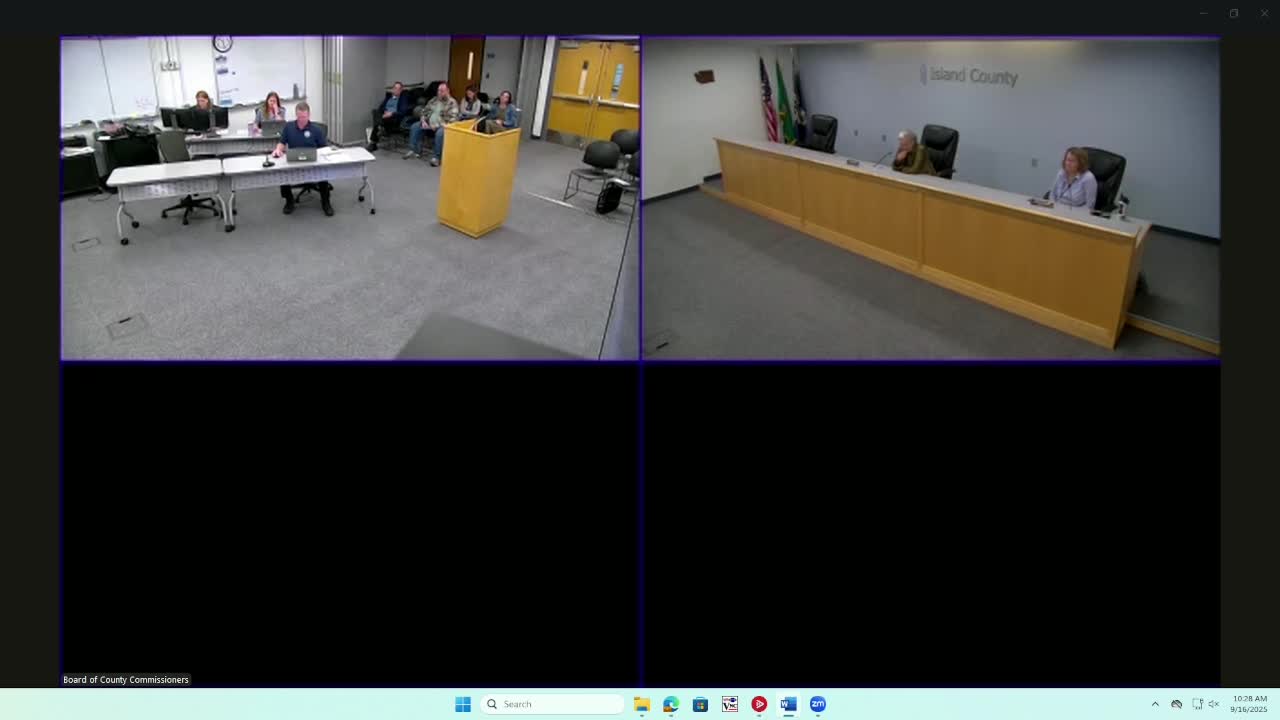 Island County adopts six‑year transportation improvement plan; funding gaps and grants highlighted