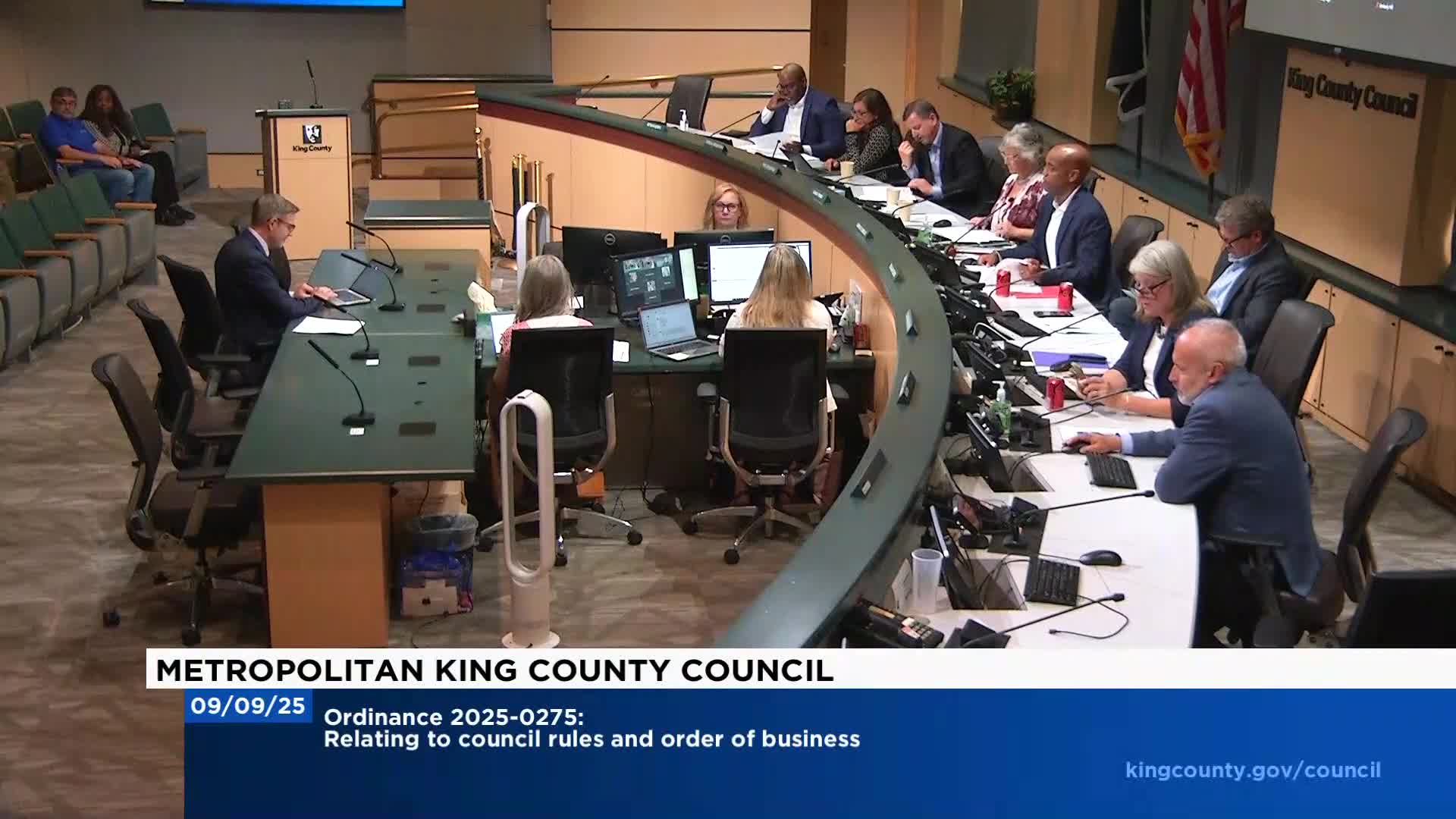 Council adopts short-term schedule change to support biennial budget review