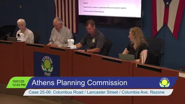 Columbus Planning Commission Modifies Rezoning Proposal for North Lancaster Street Area
