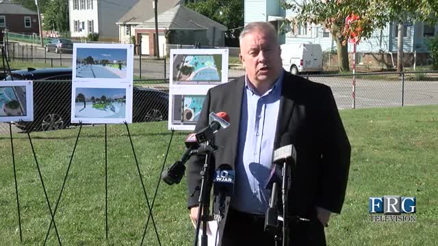 Mayor Coogan Unveils New Playground Project in Fall River's South End