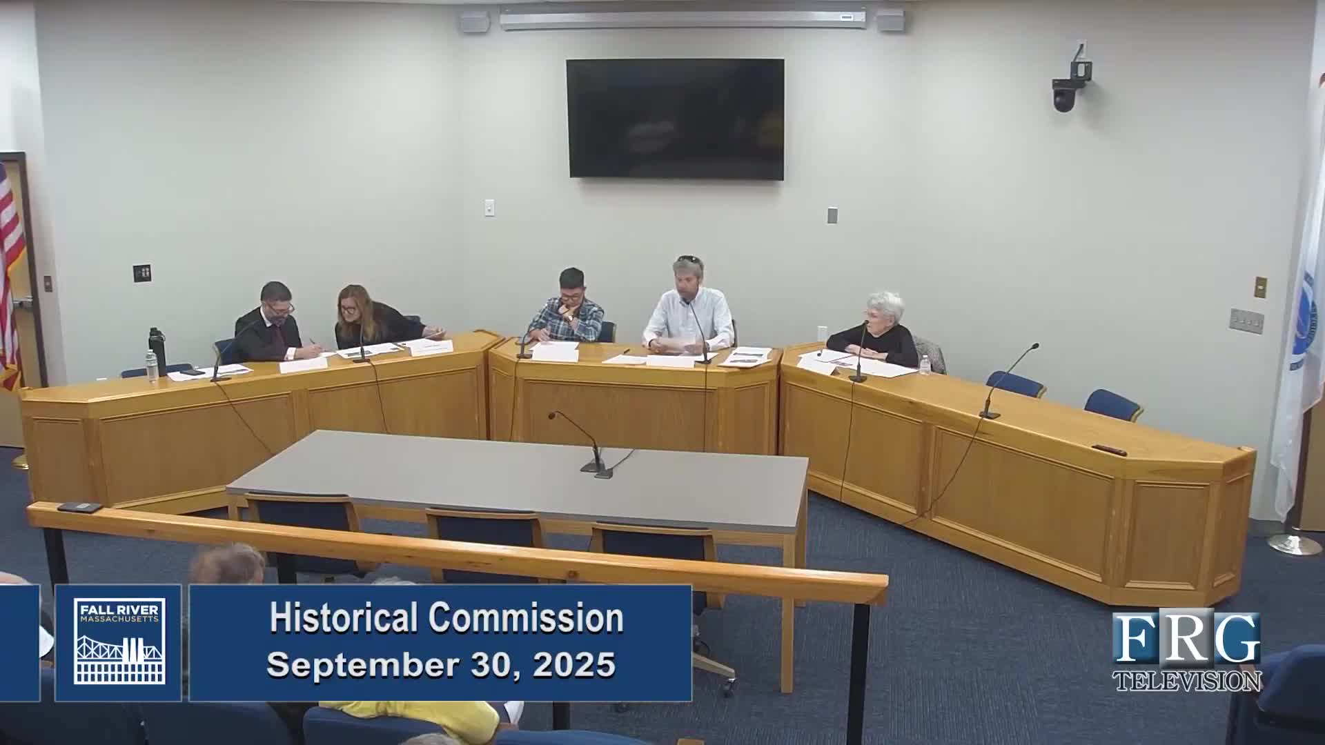 Fall River Historical Commission approves letters of support for a slate of preservation and survey projects