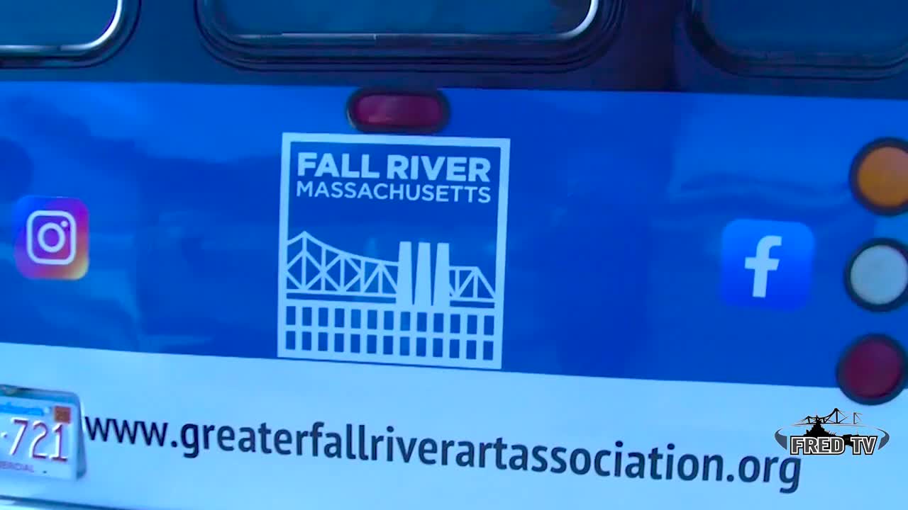 Fall River and art association dedicate 'The Griffin,' a mobile art studio funded in part by ARPA