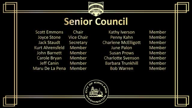 Kirkland Senior Council Chair Scott Emmons Highlights Community Impact and Future Plans