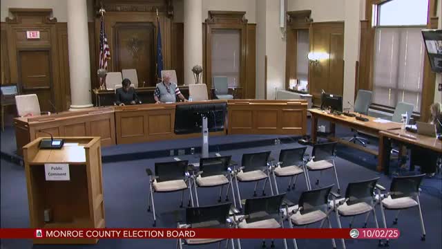 Election Central reports citizenship‑letter tally and voter‑list maintenance; printers added under HAVA grant