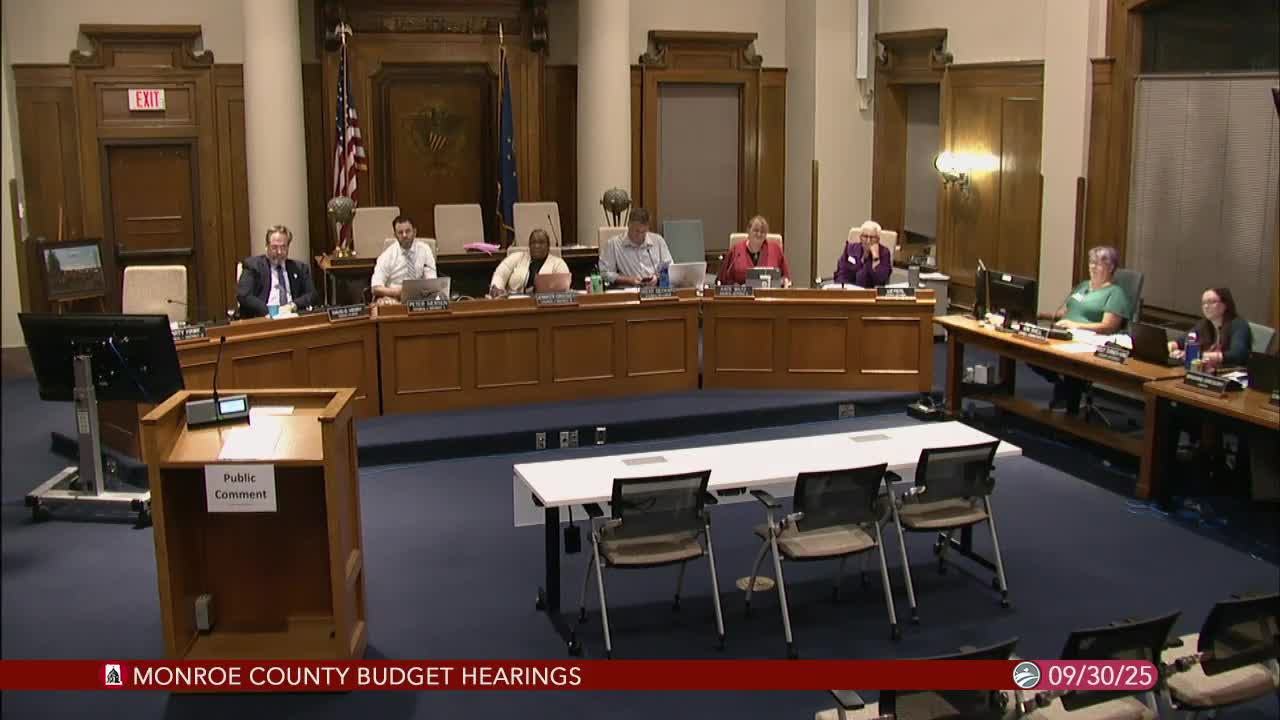 Monroe Circuit Court Judges Discuss Training Funding Cuts During Council Meeting