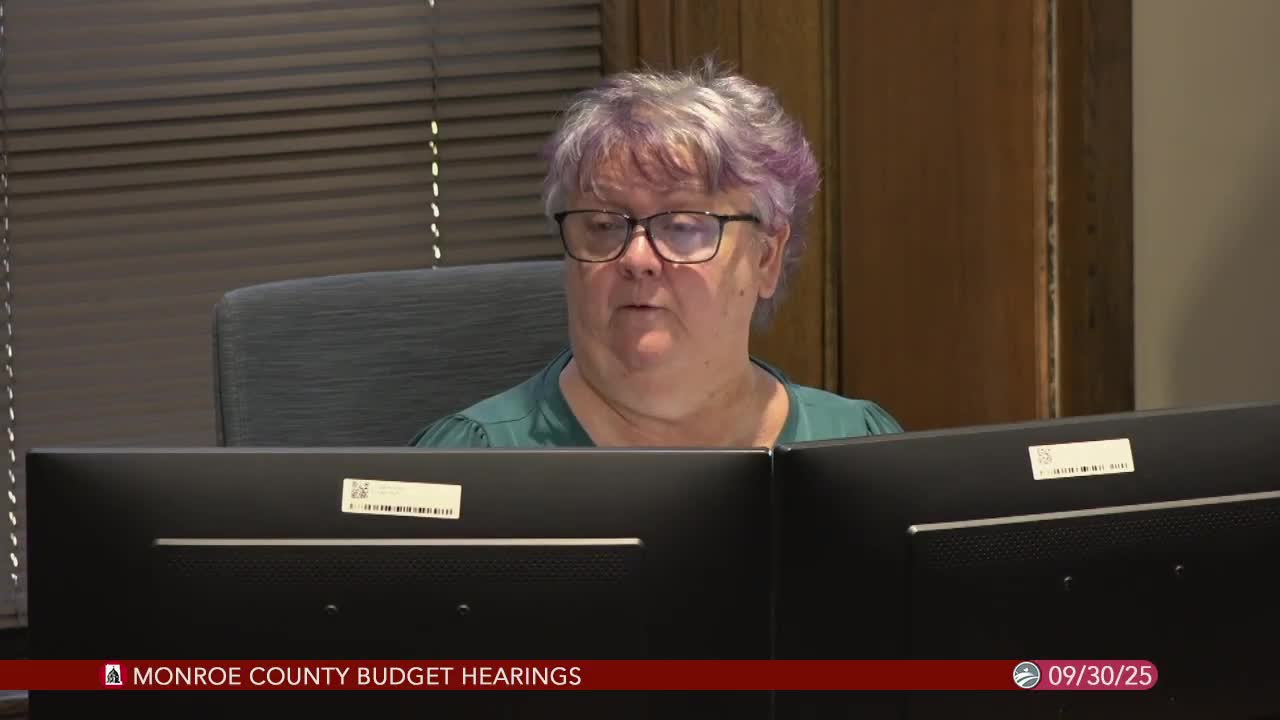 Monroe County Council Reviews Prosecutor's Office Budget Cuts and Overtime Extradition Funding