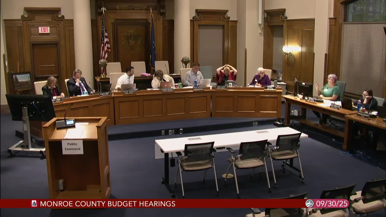 Monroe County Council adopts temporary hiring freeze; sets 48-hour exemption review and Nov. 1 deadline for ongoing processes