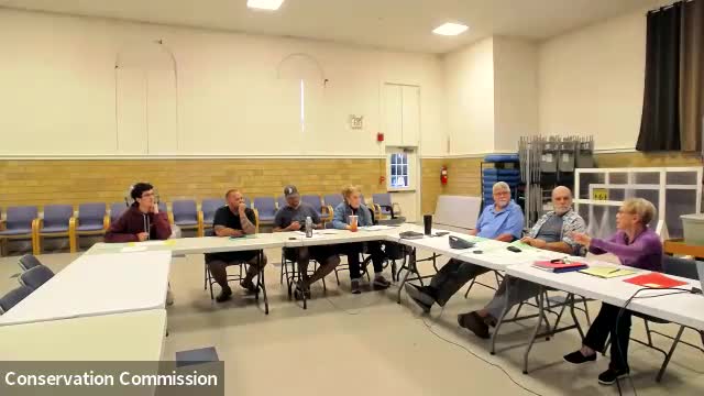 Commission discusses illegal cutting and dispute over detention pond ownership in South Bridal Estates