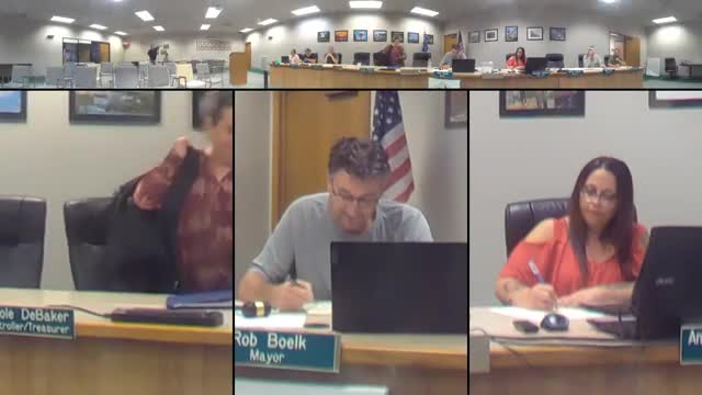 Council enters closed session under Wis. Stat. §19.85(1)(g) to discuss employee claim