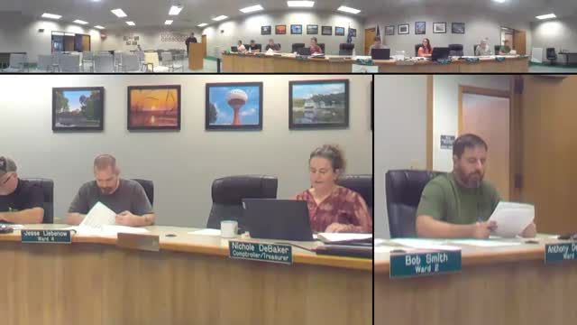 Council Debates Budget Adjustments for Recreation Wages and Depreciation Reporting