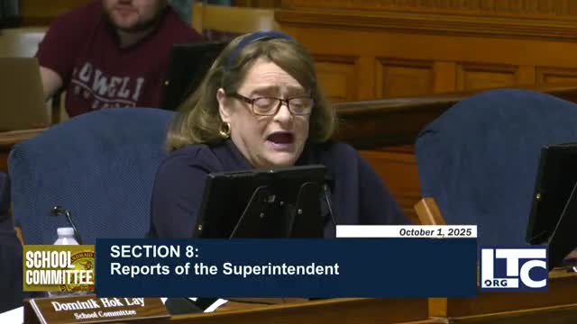 Lowell School Committee Addresses Proficiency Concerns Amidst Positive Growth Report