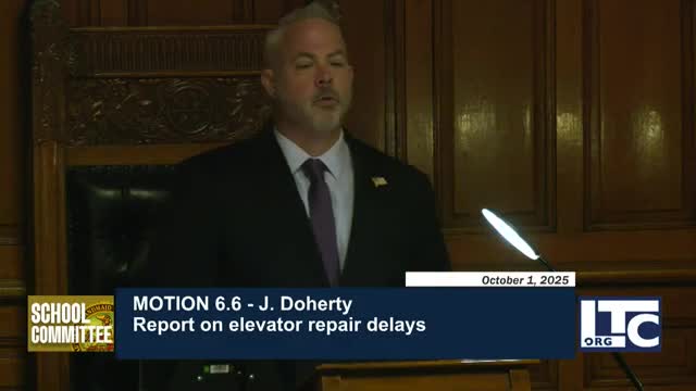 School committee orders report after parents, teachers decry broken wheelchair lifts at Bartlett School