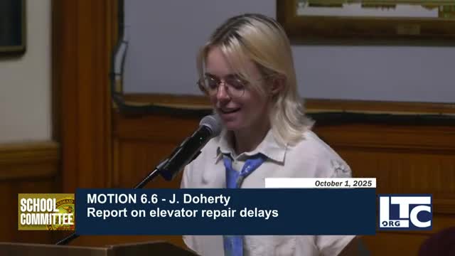 Bartlett School Teachers Demand Action on Broken Elevator and Accessibility Issues