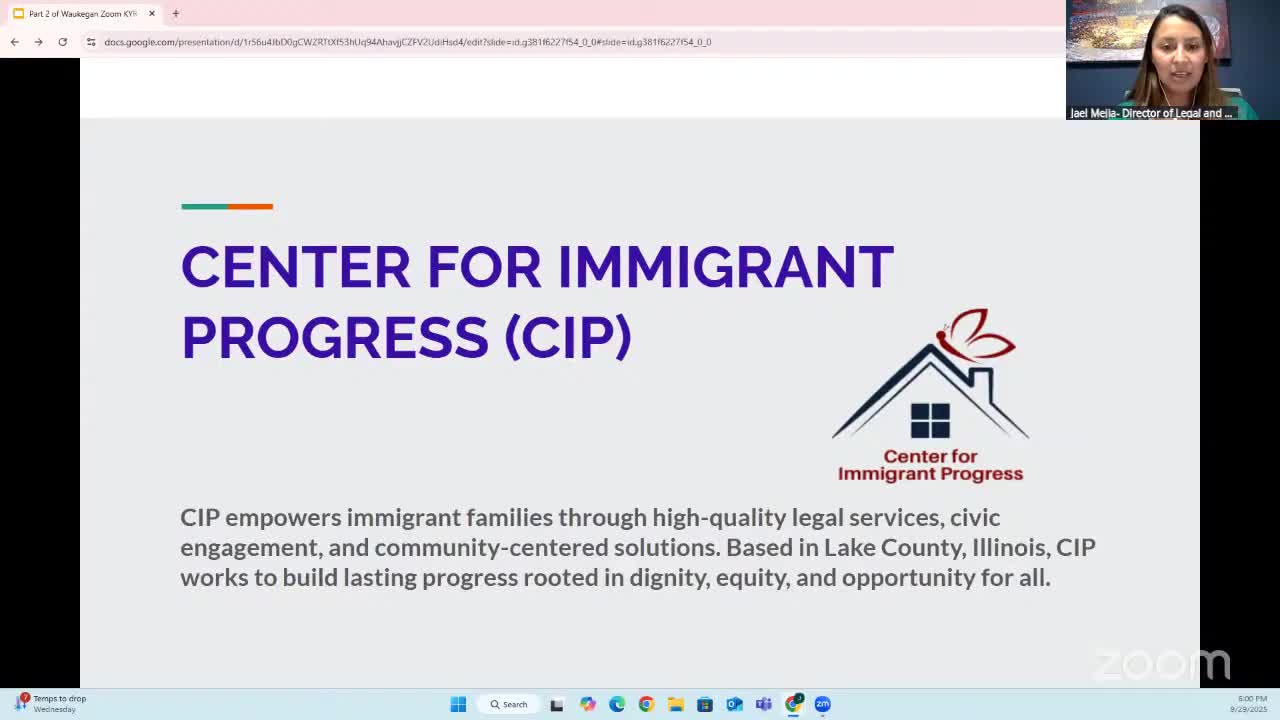 Center for Immigrant Progress explains detainee rights, locating tools and voluntary-return options
