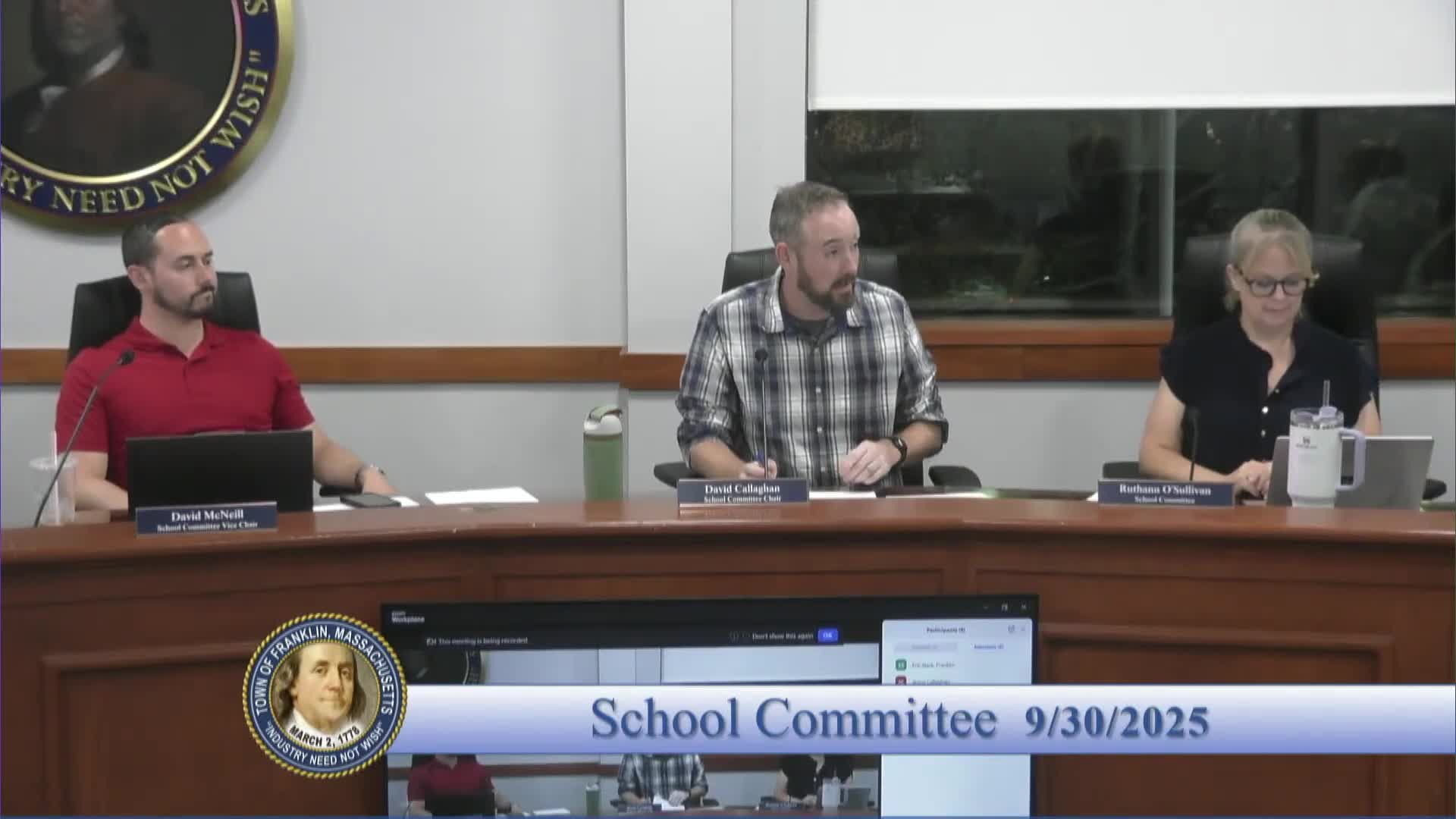 School Committee Celebrates Launch of FDF Website and Education Programs