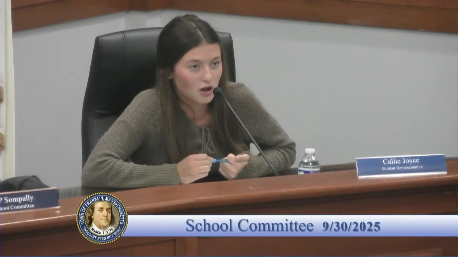 Franklin Public Schools Announces Funding for Transportation and Outdoor Learning Spaces
