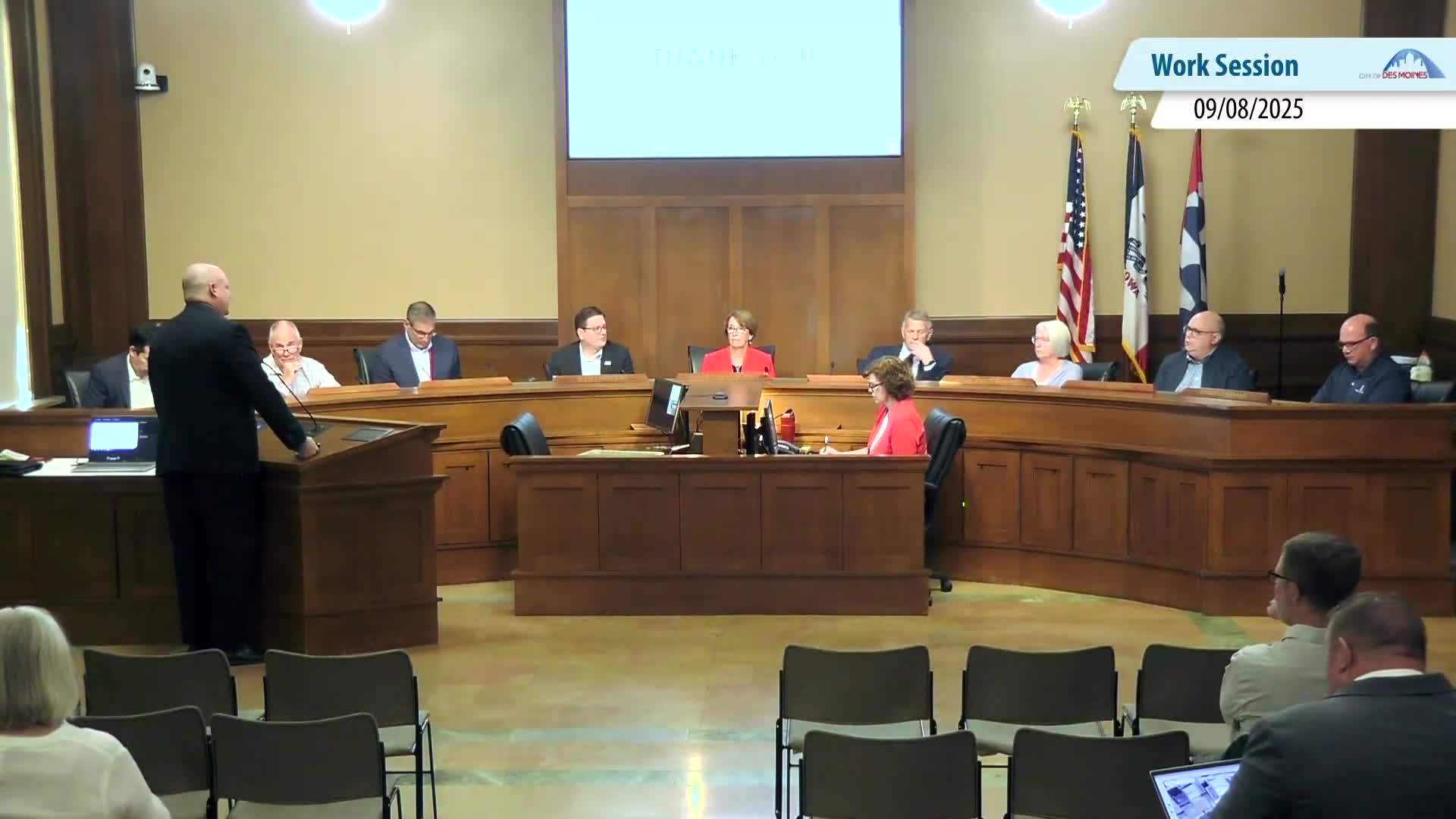 Des Moines City Council Reviews Strategic Plan and Skywalk Options Near Fifth and Walnut