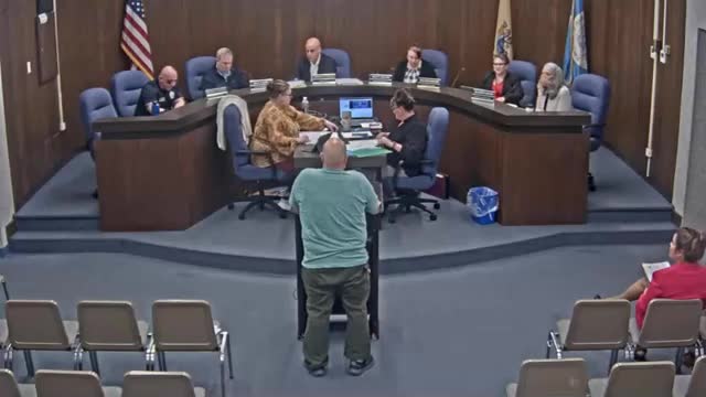 Resident Rocco Raises Drainage Issues with Hamilton Township Council