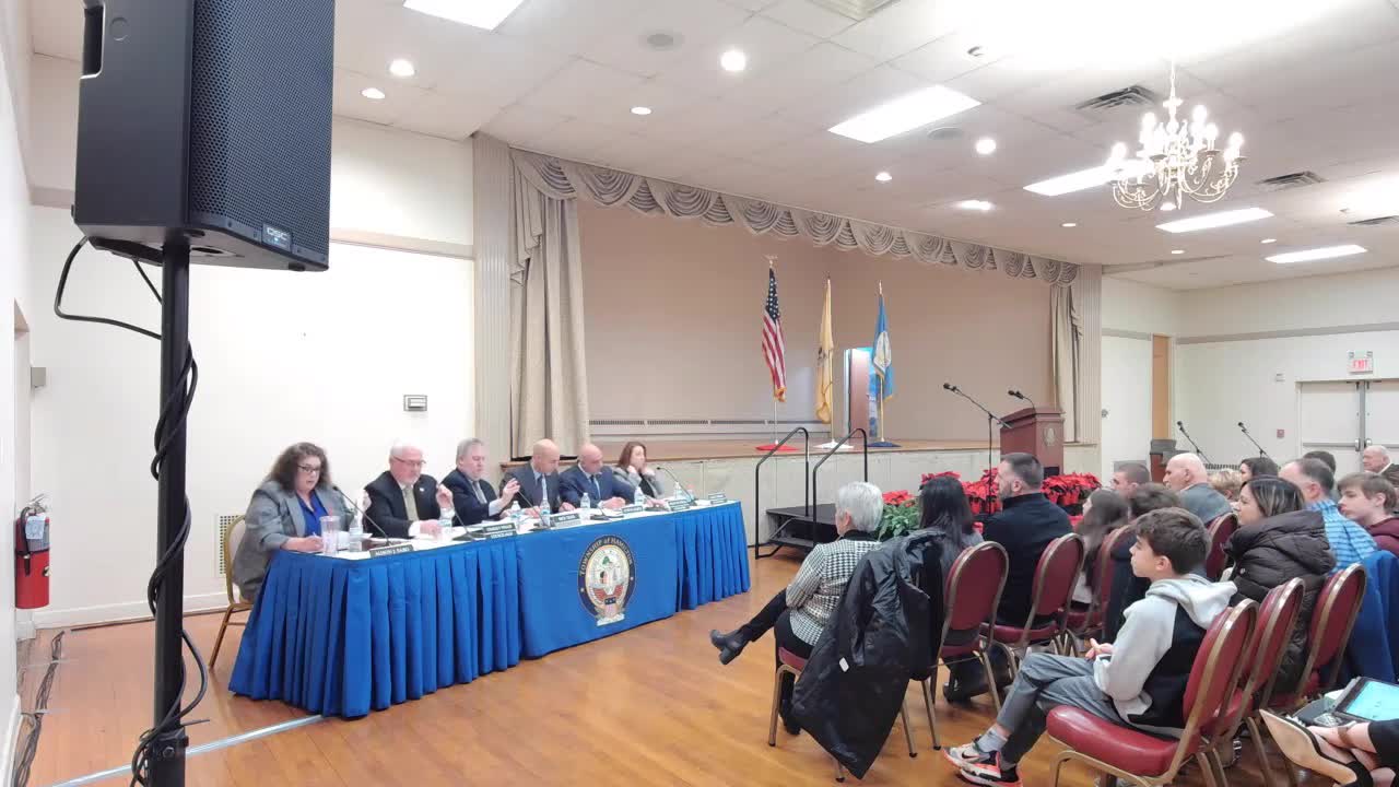 Hamilton Township Council Nominates Anthony Carabelli as President and Rick Tighe as Vice President