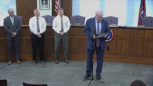 Officer Schneider and Murdock honored for thwarting motel burglary and drug arrests