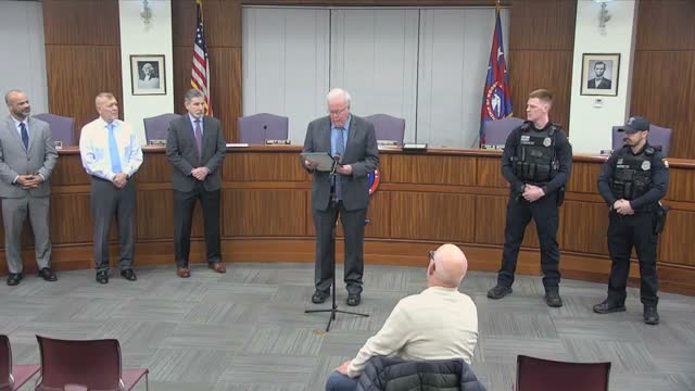 Woodbridge mayor honors officers for lifesaving response and patrol work