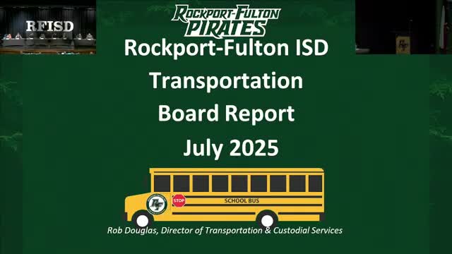 Transportation director reports fleet usage, CNG cost and staffing gaps; district to auction high‑mileage buses
