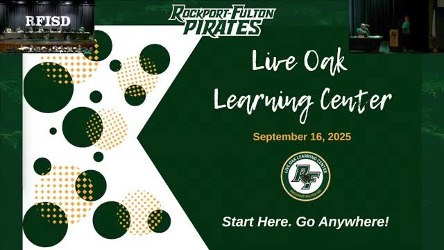 Live Oak Learning Center report highlights student engagement, literacy initiatives and family partnerships