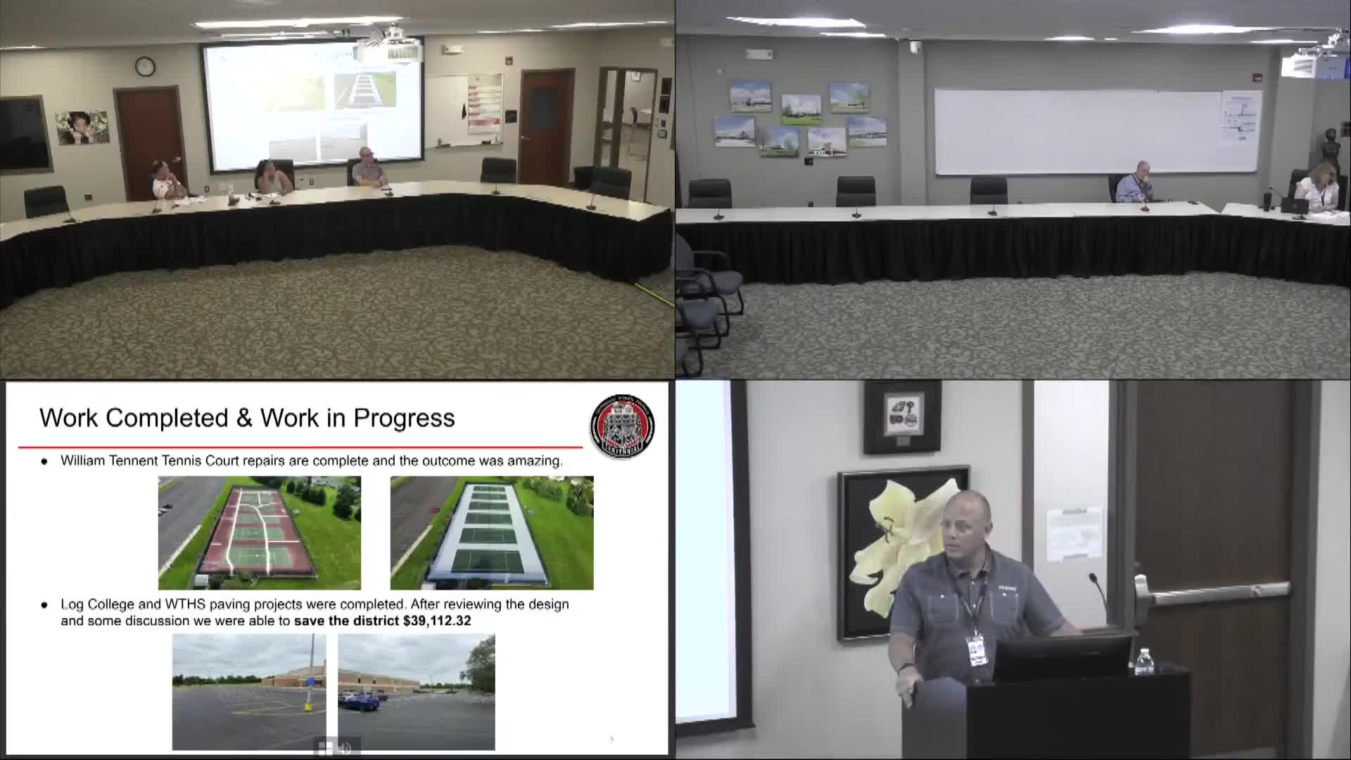 Centennial SD reviews summer facilities work, lift and plumbing fixes and next phase of controls and roofing assessments