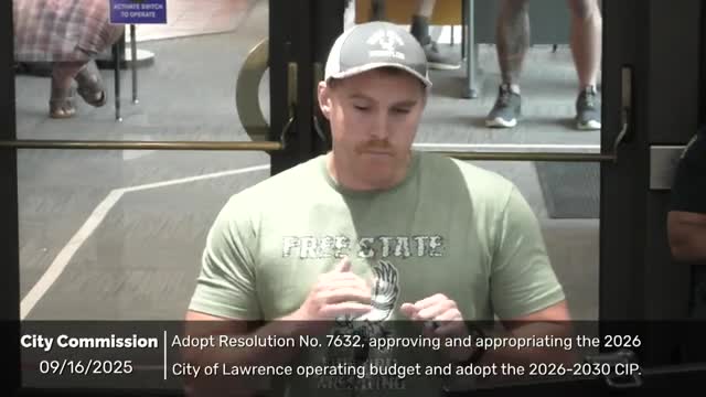 City Commission adopts 2026 budget with option B; public raises concerns about debt, public safety and new rec fees