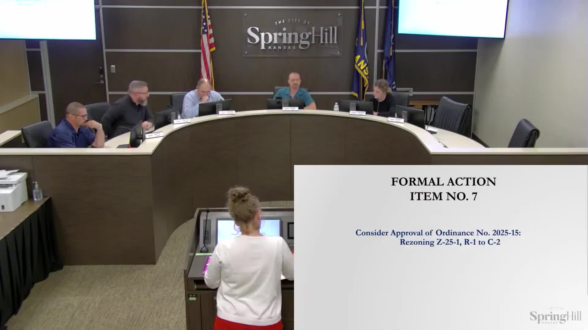 Council returns Oakwood subdivision to lower-density RP-1 zoning