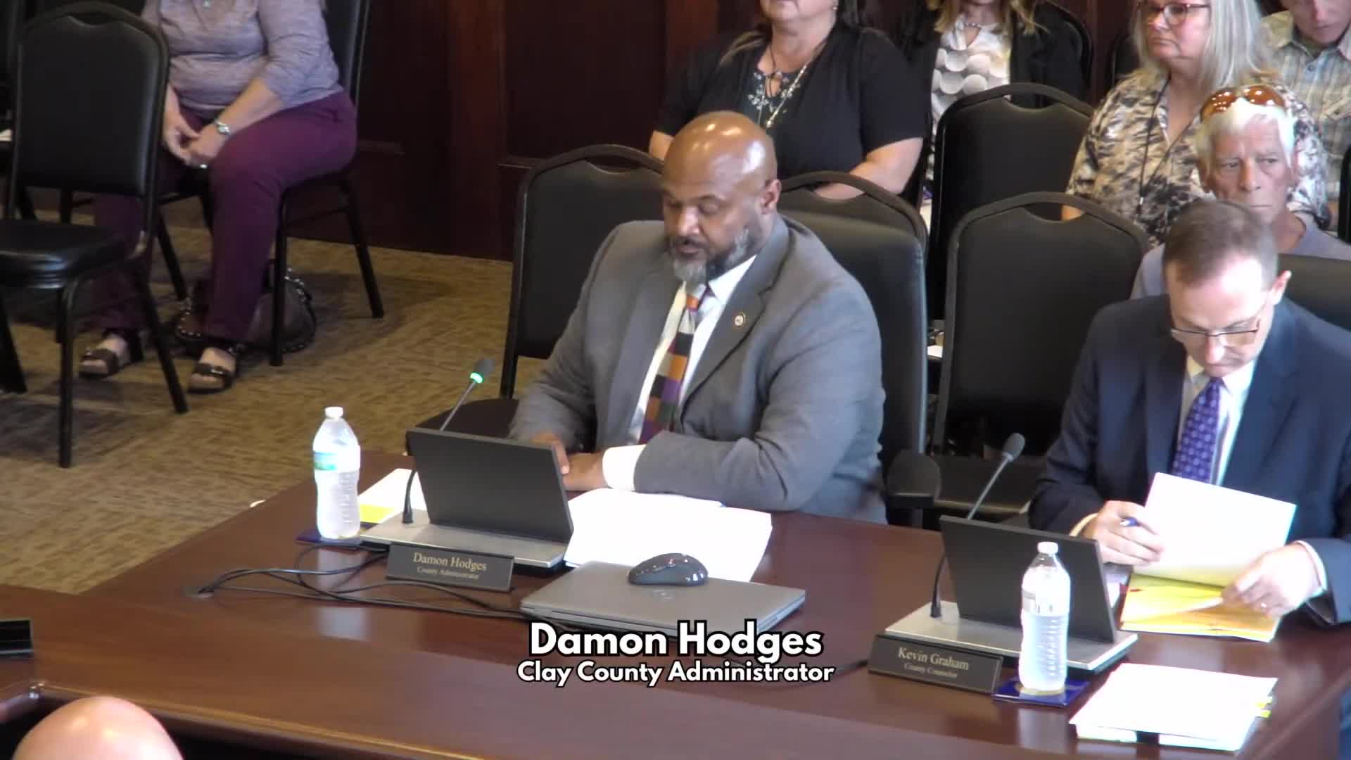 Clay County OKs sole‑source purchase of grappler pursuit bumper for sheriff's fleet