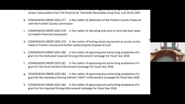 Commission OKs precinct-results software subscription for county clerk