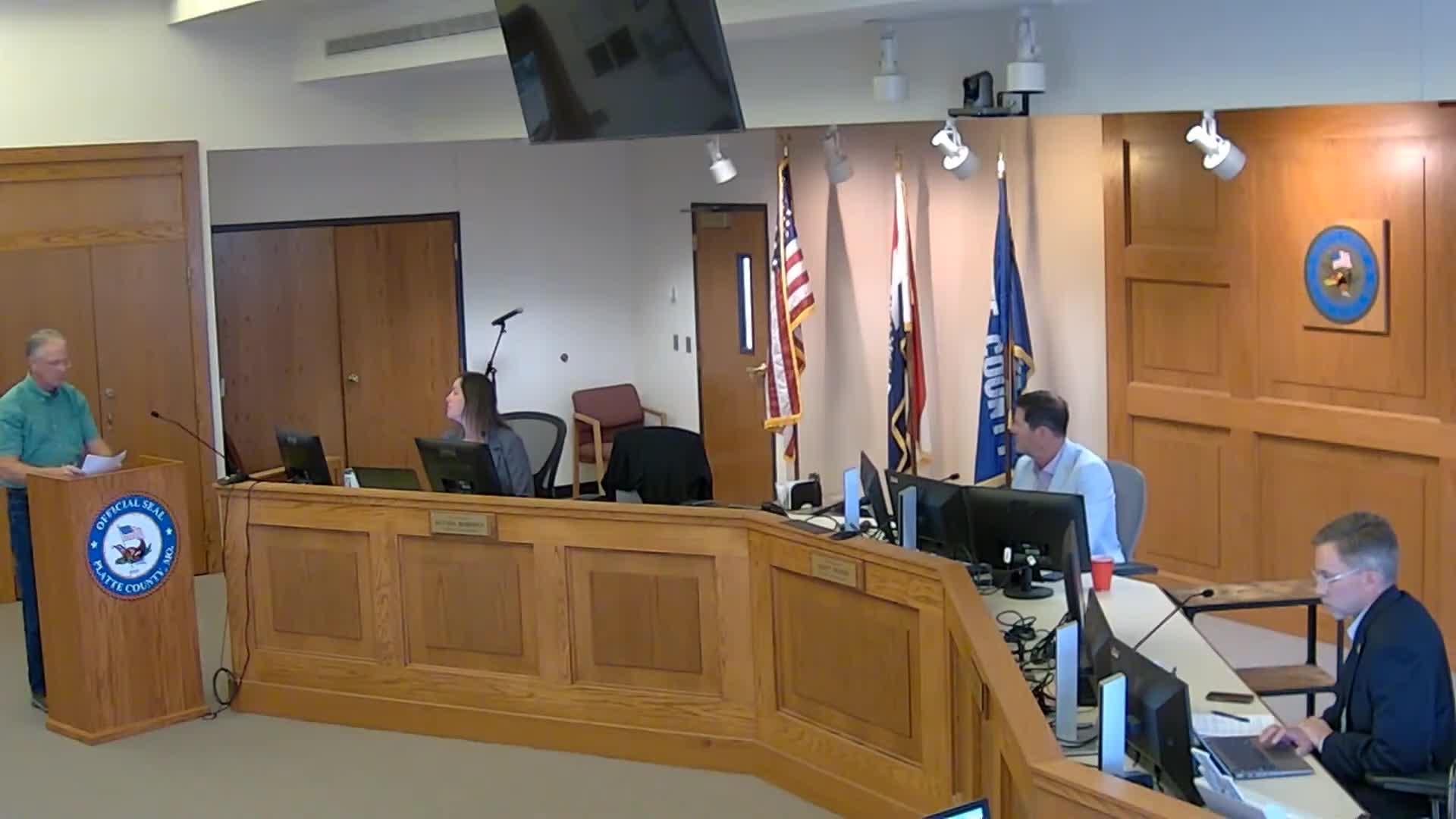 Platte County accepts $12,160 from Missouri Department of Conservation for road maintenance near conservation areas