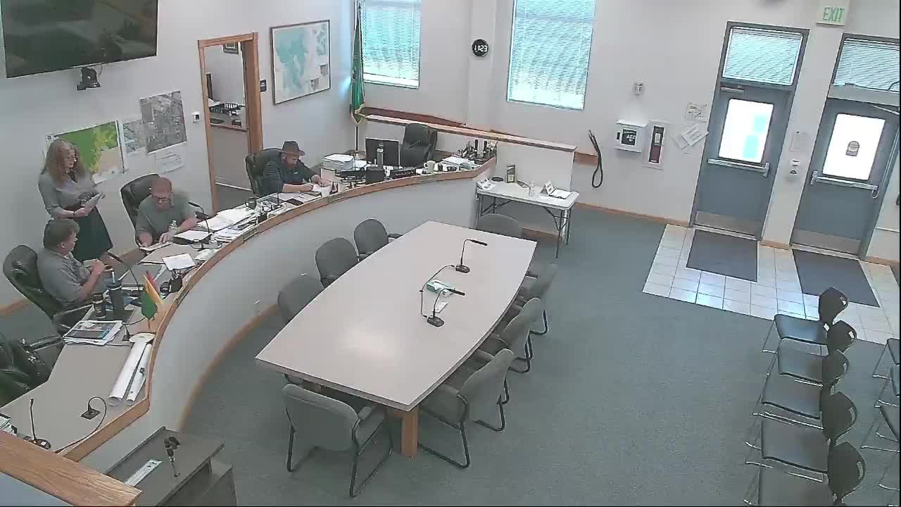 Commissioners award fairgrounds pump‑house contract to Tony UC Carpentry for $40,000 plus tax