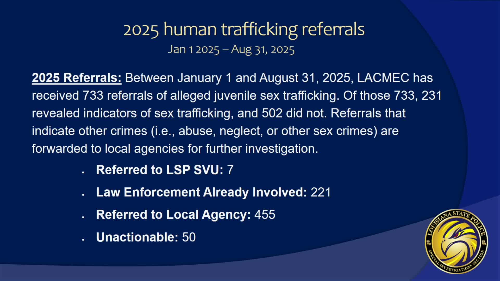 Investigator McDimsey Discusses Human Trafficking in Massage Parlor Investigations