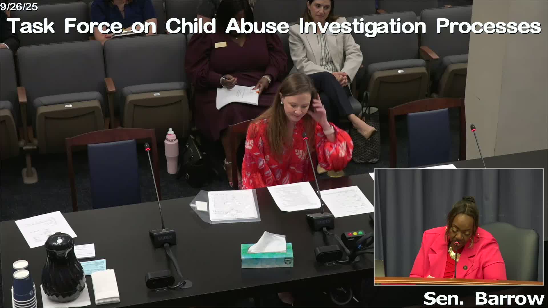 Task force hears that a disabled student's disclosure did not trigger timely criminal follow-up