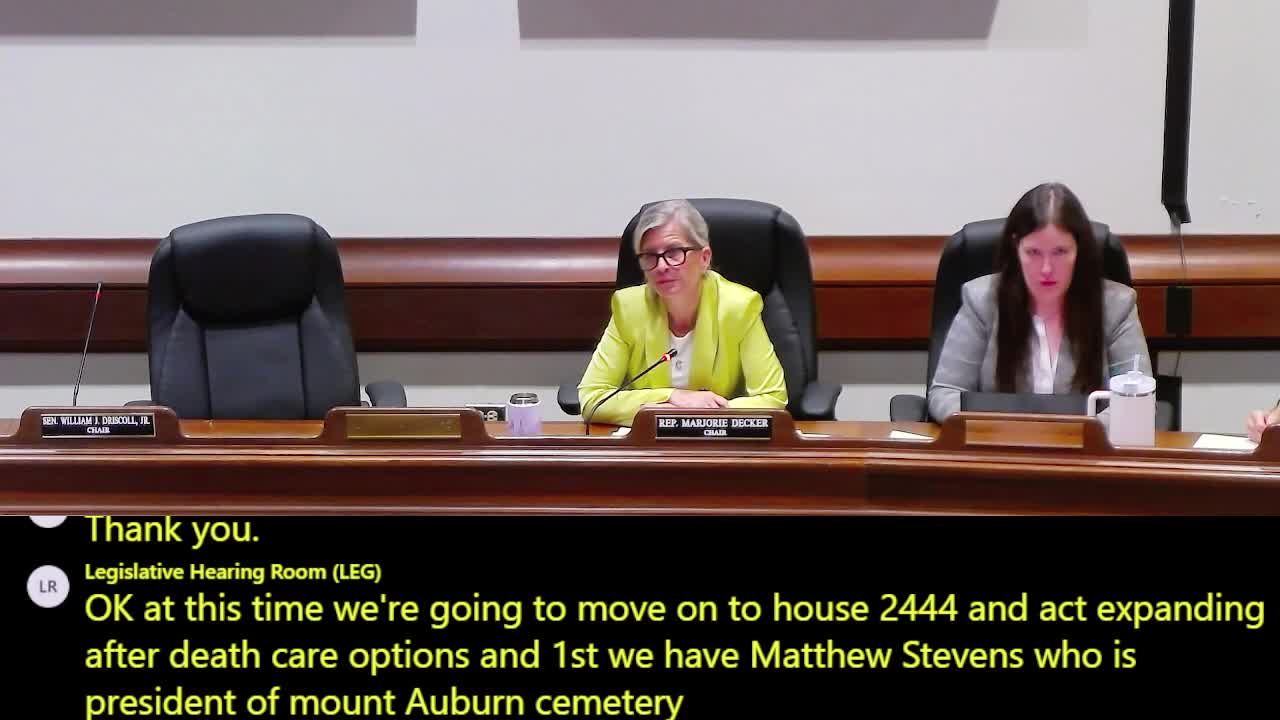 Cemetery and consumer groups back legalizing natural organic reduction and alkaline hydrolysis; industry warns on crematory ownership changes