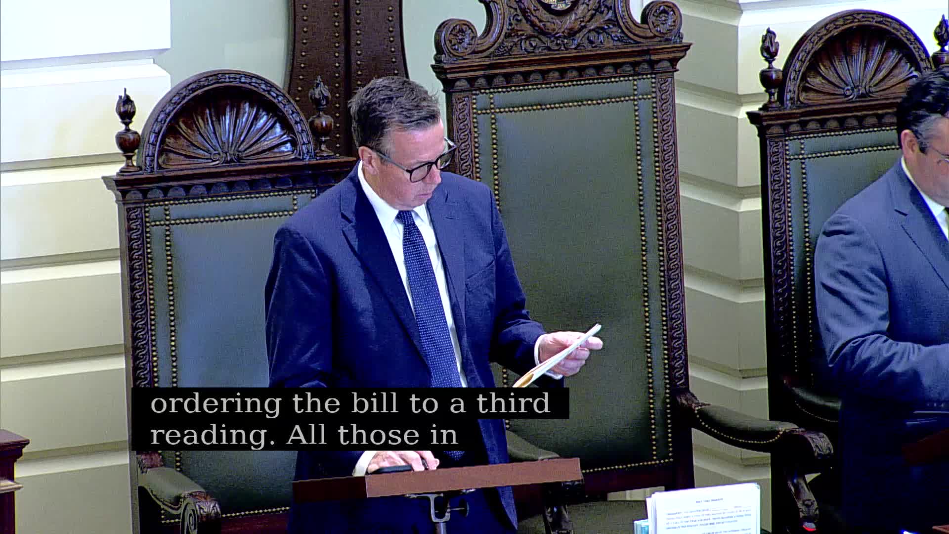 Senate suspends rules to consider petitions; refers purchase‑of‑service and family self‑sufficiency measures to committees