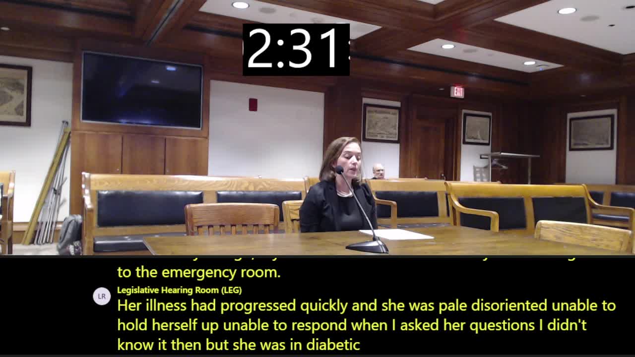 Parents, Patients Urge Committee to Pass Emergency Insulin Access Bills H1212, H1240