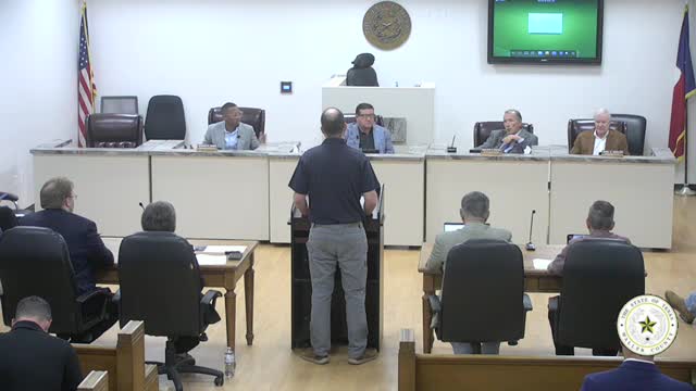 Commissioners Debate No Through Trucks Zone Proposal During Public Hearing