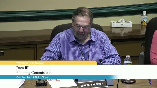 Planning commission gives favorable recommendation for Ocean Pines Volunteer Fire Department South Station site plan