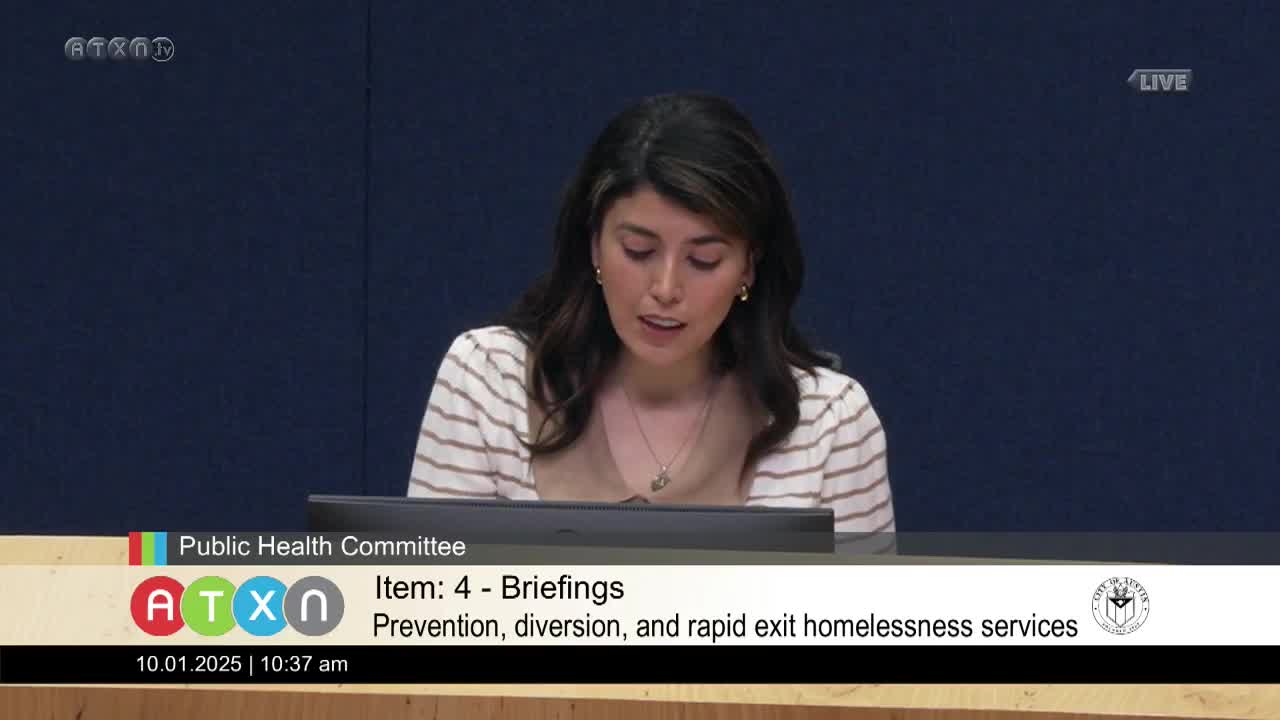Austin highlights prevention and rapid‑exit programs; Wayfinder and Housing Connector show early results