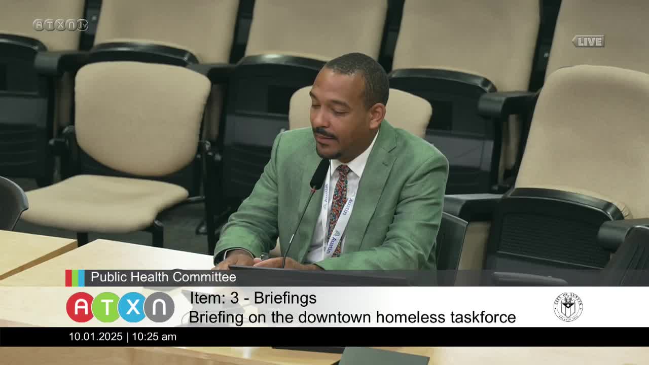 Austin Task Force Addresses Homelessness and Resource Optimization Strategies