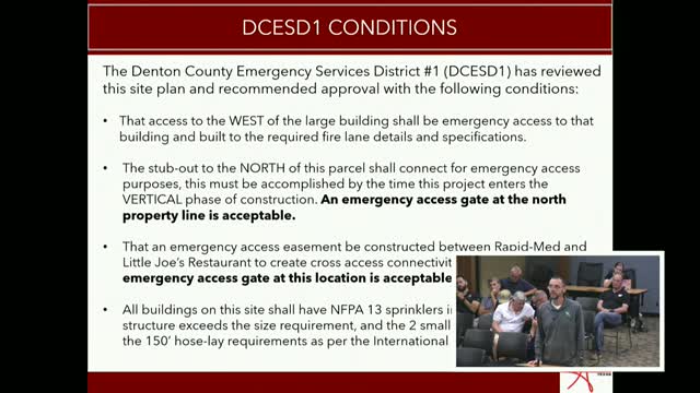 County Officials Discuss Emergency Access Gate Design for Fire Department Use