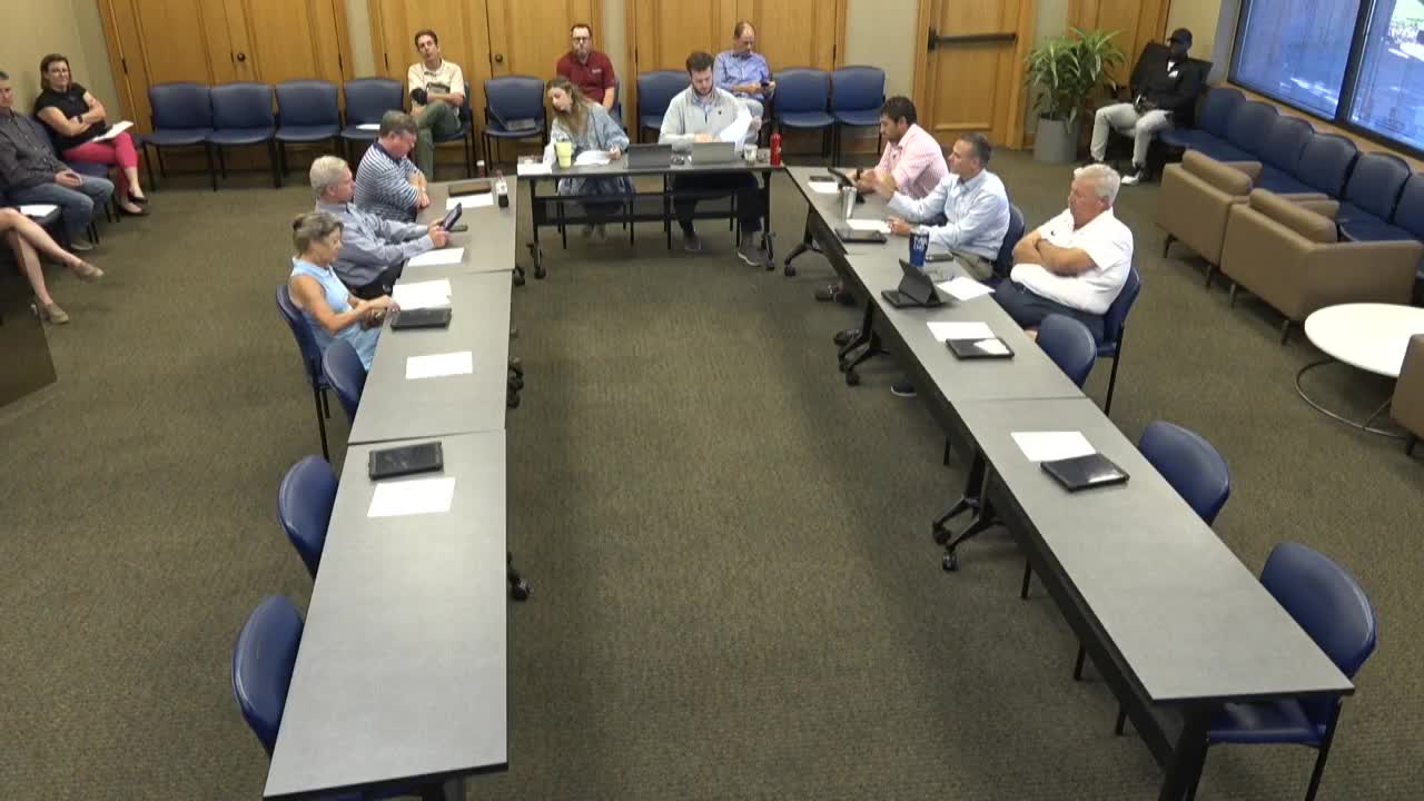 Planning staff presents final plat for Tiburon Subdivision Section 11; 19 lots and open-space tracks proposed