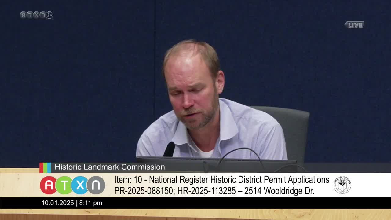 Commission clears demolition permit for 902 West Johanna after documentation condition