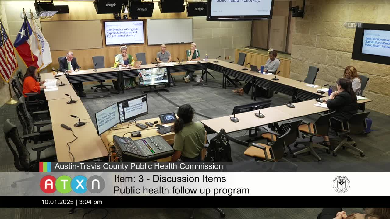 Austin-Travis County Public Health expands follow-up program; reports decrease in congenital syphilis cases