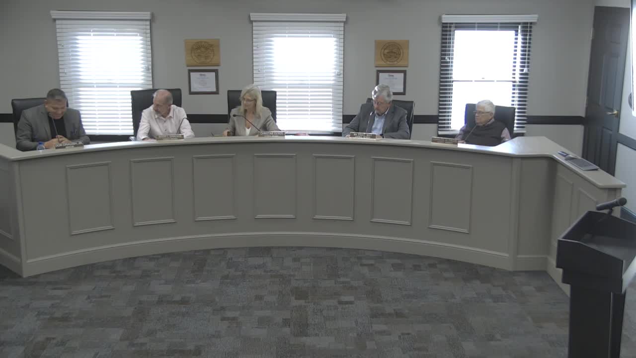 Mayor Dragish acknowledges community support at Back the Blue event